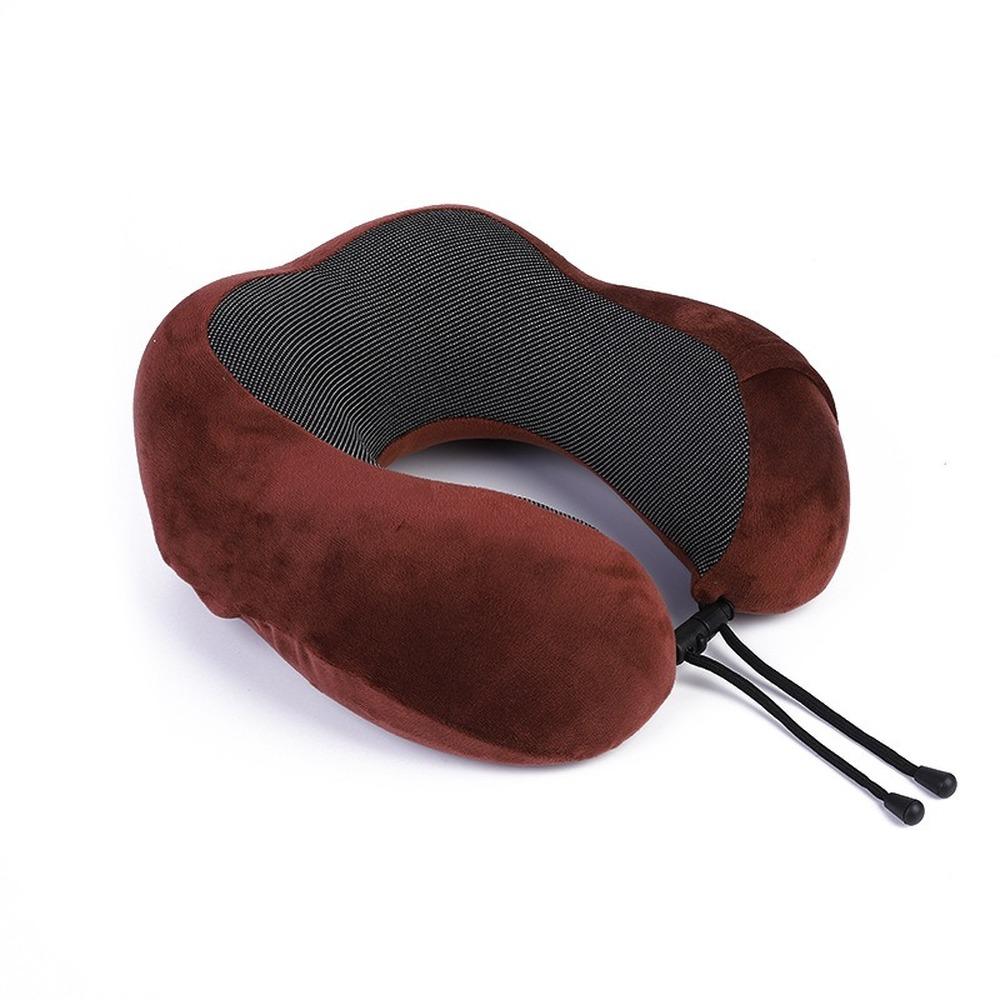 U-förmiges Reisekissen, Memory-Schaum-Nackenkissen, weiches Massage-Nackenkissen, Schlafflugzeug-Nackenkissen