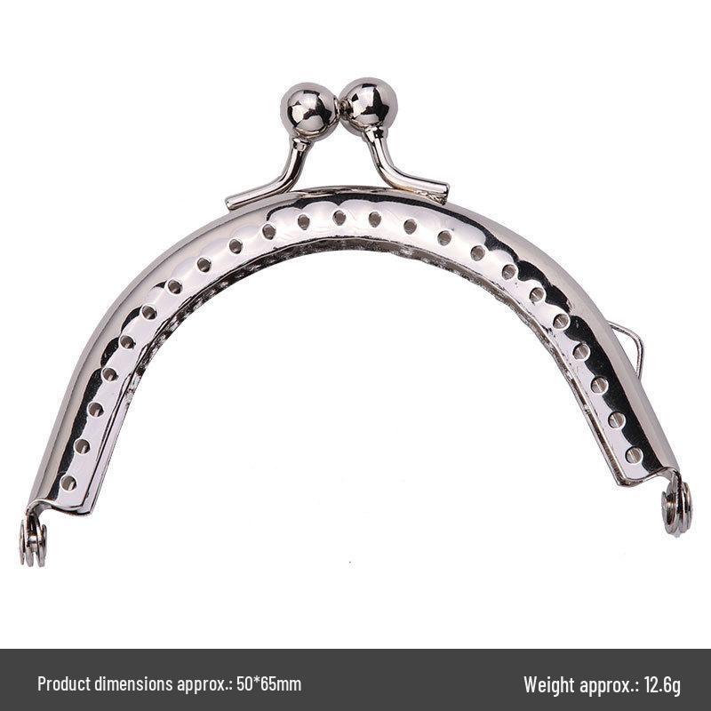 Retro Handmade Coin Purse Clasp Clips - DIY Material Kit for Crafting Bags