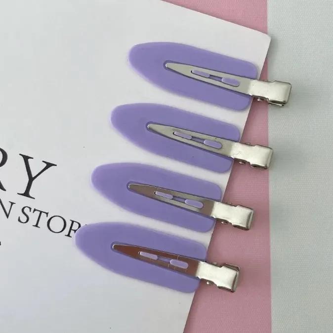 

Simple Wild Leopard Seamless Hair Clip Women Acetate Sheet No Bend Bangs Clip Duckbill Clip Hairpins Hair Styling Tool