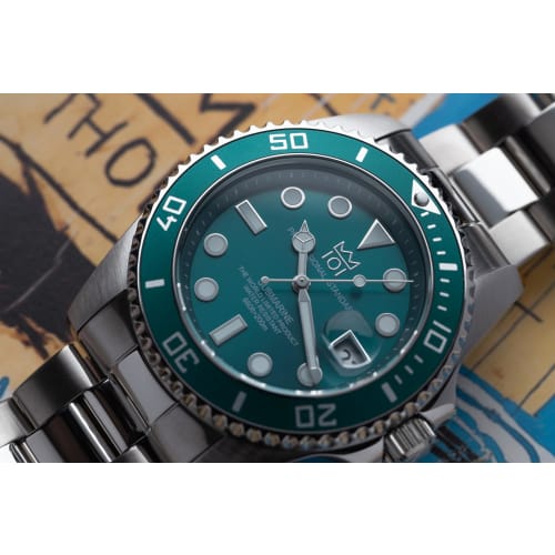 HYAKUICHI 101 No.1 Diver's Watch HYAKU1-001 (Aqua Green)