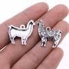 20pcs Australia Series Charms Koala Bear Kangaroo Alpaca Sheep Charms For Bracelet Making Keychain Making Necklace Making