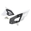 New Black Titanium Left Right Heel Guard Foot Peg Bracket Rear Set Fits For BMW F650GS F700GS F 650 700 GS F800GS F 800 GS ADV