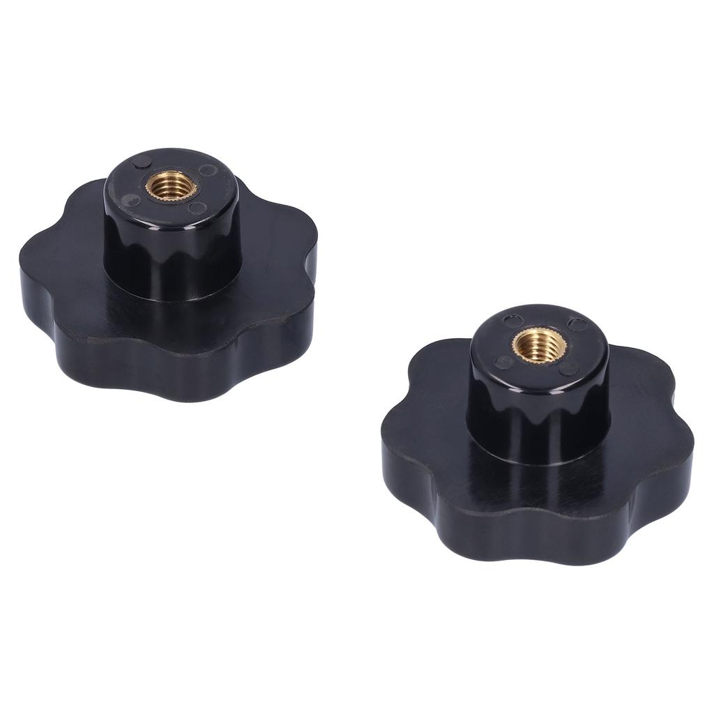 2 Buc. Buton cu Mâner Stea 7 Stele Piuliță de Strângere Mâner de Prindere Accesorii Mașini Unelte M12 x 80