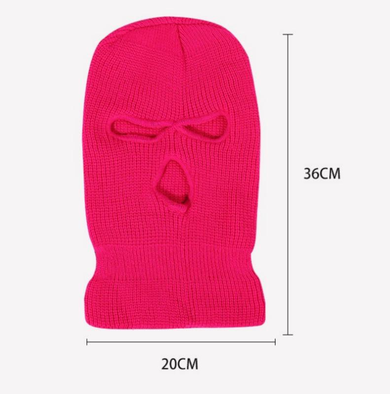 Велосипедная маска для лица Лыжная зимняя шапка Мотоциклетная зимняя полнолицевая маска — фото 11