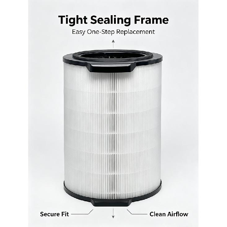 Replacement FY4440/FY4430/FY4150 H13 HEPA Filter For Philips Air Purifier High-Efficiency Replaces Filter Accessories
