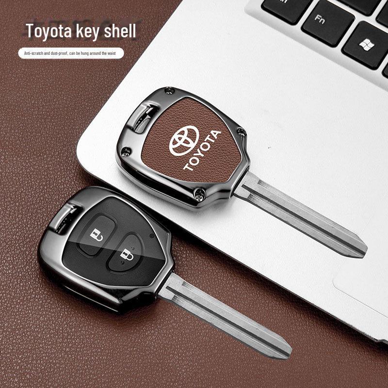 Toyota Key Cover for Old Corolla Camry Rav4 Reiz Prado 2700 - Men's Pendant Buckle.