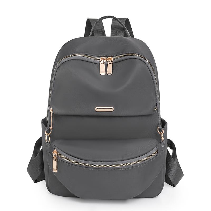 Backpack Women's Trend New Korean Version Casual Oxford Cloth Mother Bag Backpack Women's Canvas School Bag Trend