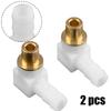 Pack of Two Fuel Line Elbow Connectors for Replacement on a For 14 Inch Hose Fits Part Numbers 692317 493496 and 494451