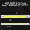 2 Pcs 84 LED 10W Car Interior Led Light Bar White Light Tube With Switch For Van Lorry Truck RV For Camper Indoor Ceiling