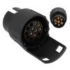 European 12V Trailer Plug Adapter 13Pin to 7Pin Connector for Commercial Vehicles Car RVs Caravans