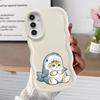 Soft Phone Cover Case for Samsung Galaxy A12 A11 A15 A14 A13 A21s A52 A16 A23 A53 A22 A33 A03 A05 A06 A04 Shark Cat