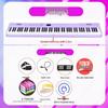 Rechargeable 88-Key Foldable Digital Piano: Bluetooth & MIDI, Perfect for Beginners & Kids
