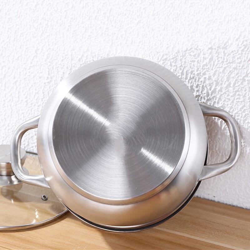 ZISIZ 20cm Drum-Shaped Soup Pot