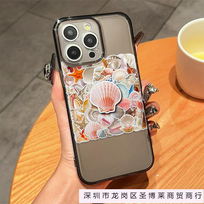 Marine Shell Pearl for iPhone Case 11 Apple 12/13/14/15/16ProMax Phone Case