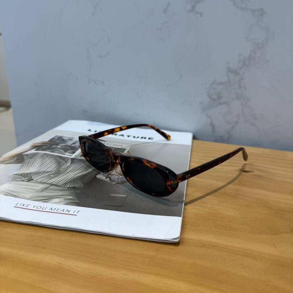 Fashion Style Sunglasses For Men Oval Shape Anti-Glare Sun Glasses Women Party Club Show Female Sunglass