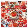 50 Tomato Ins Style Graffiti Stickers Small Fresh Cute Guka Decorative Mobile Phone Case Tablet Notebook Stickers