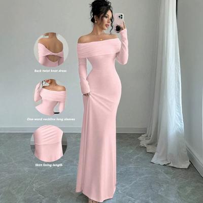 New Women's Clothing, Spring Fashion Evening Dress, Long Dress, Women's Dress.