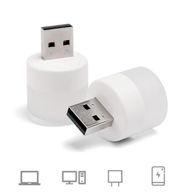 Mini 5V USB Charging Night reading Book Light LED USB Plug Lamp Eye Protection Lamps hose warm white