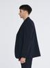 Comspace1980 [M~5Xl] Loose Fit Setup Blazer [Navy]