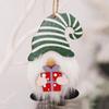 Cartoon Wooden Gnome Pendants Decorative Xmas Elf Doll Ornaments  Christmas Gift