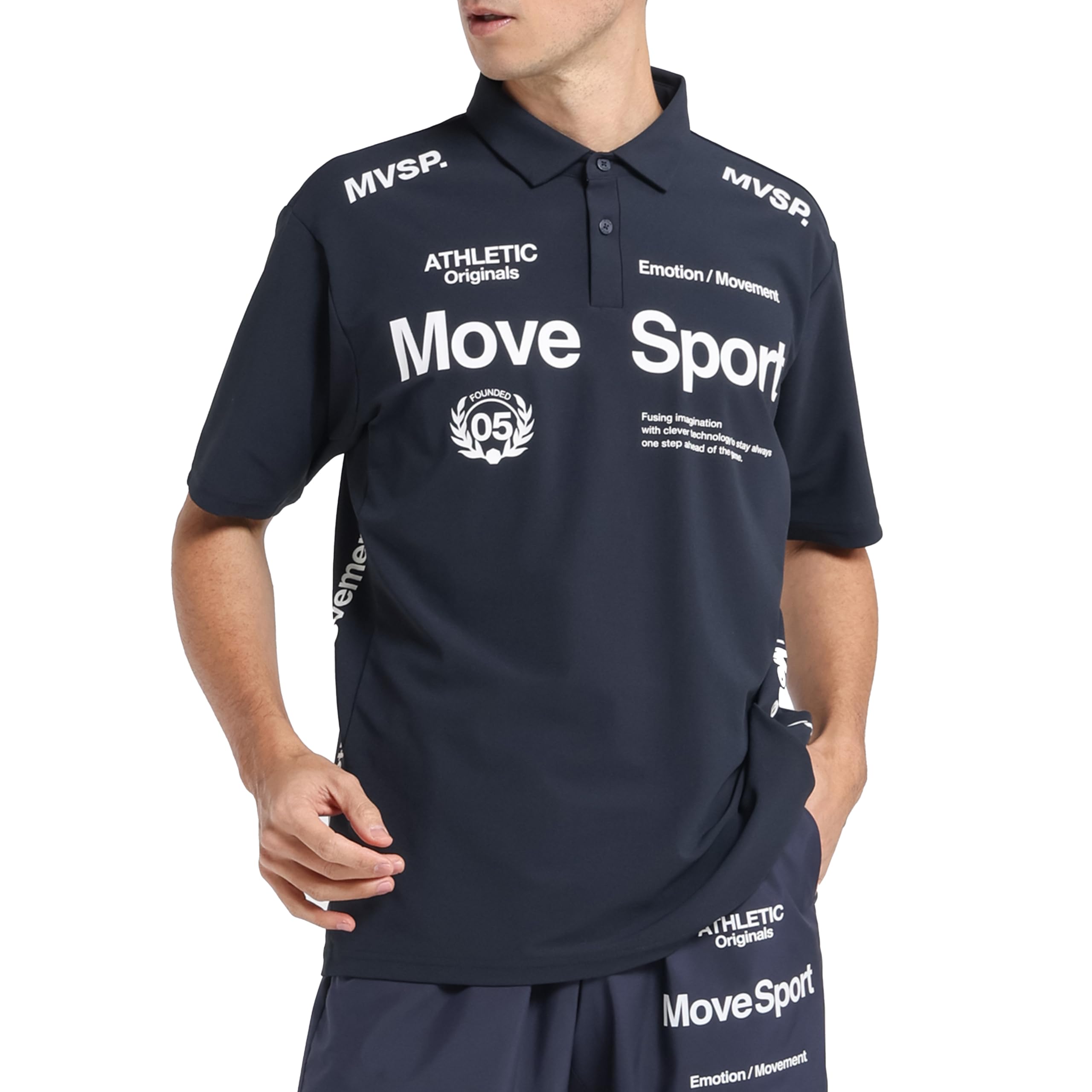 

Move Sports Descente ПОЛО с коротким рукавом из мини-пике с солнцезащитой, охлаждением и защитой от УФ-лучей Мужская функция, Влагоотводящее, Быстросохнущее, Эластичное,