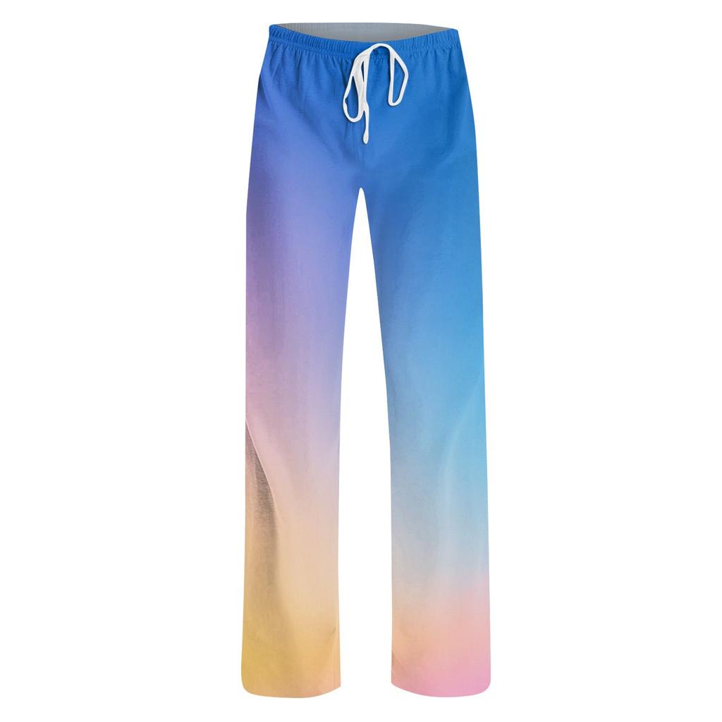 Women's Fashion Loose Casual Gradient Printed Casual Pants