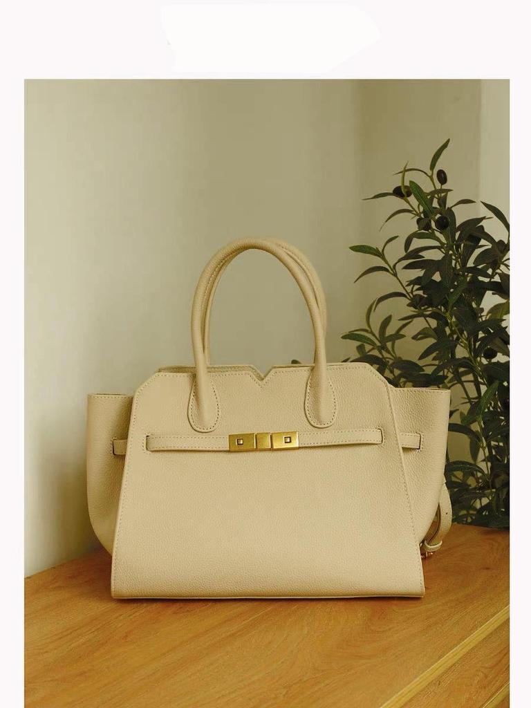 2024 Women's Platinum Handbag - Versatile, Large Capacity, Ideal for Commuting & Mother's Day Gift