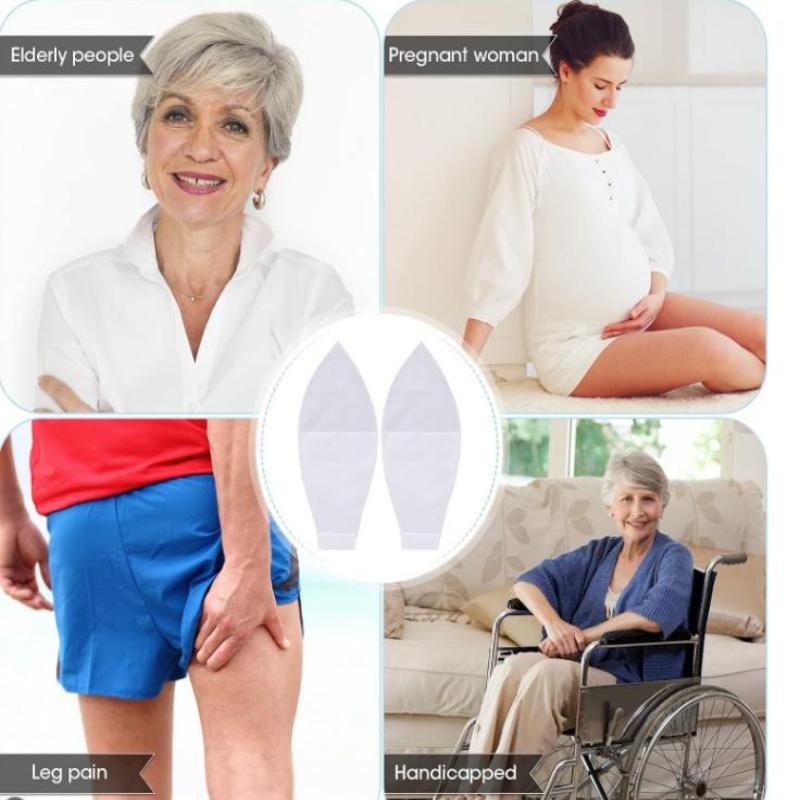 1/4 Pcs Easy Slide Open Toe Compression Sock Aid Assist Putting On Fast Slip Stocking Applicator For Men Women Disabled Elderly