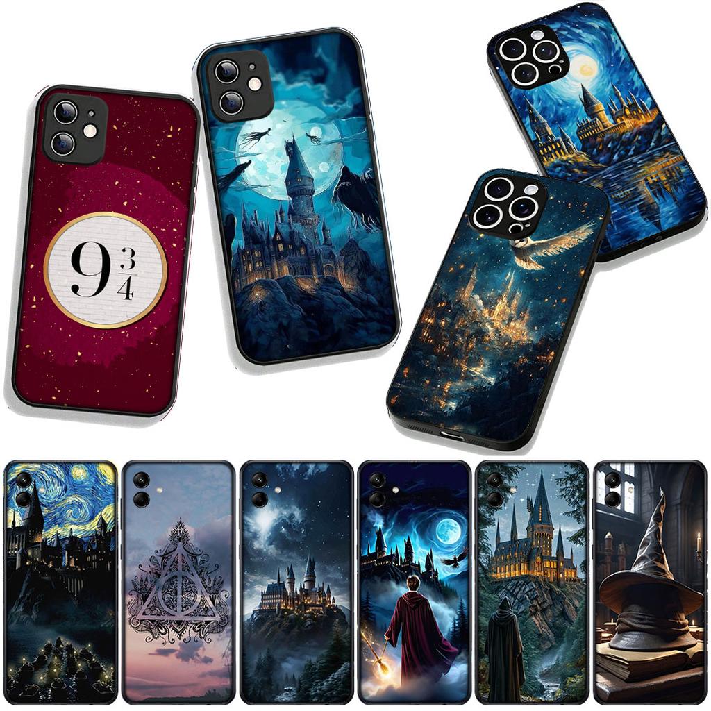 Phone Cover Owl Art Harries Wand Potters for Samsung Galaxy S25 S24 S22 S23 FE Ultra Plus A56 A05 A06 A15 A16 A55 S7 Edge Case