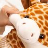 Scarf Giraffe Plush Toy Soft Stuffed Animal with Knitted Scarf Cuddle Buddy for Kids Nursery Decor And Gift for Baby Shower Birthday