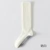 Seamless Custom Logo Grip Barre Trampoline Socks Ankle Pilates Non Slip Yoga Socks Compression Tube Pipe  Slouch Crew Socks