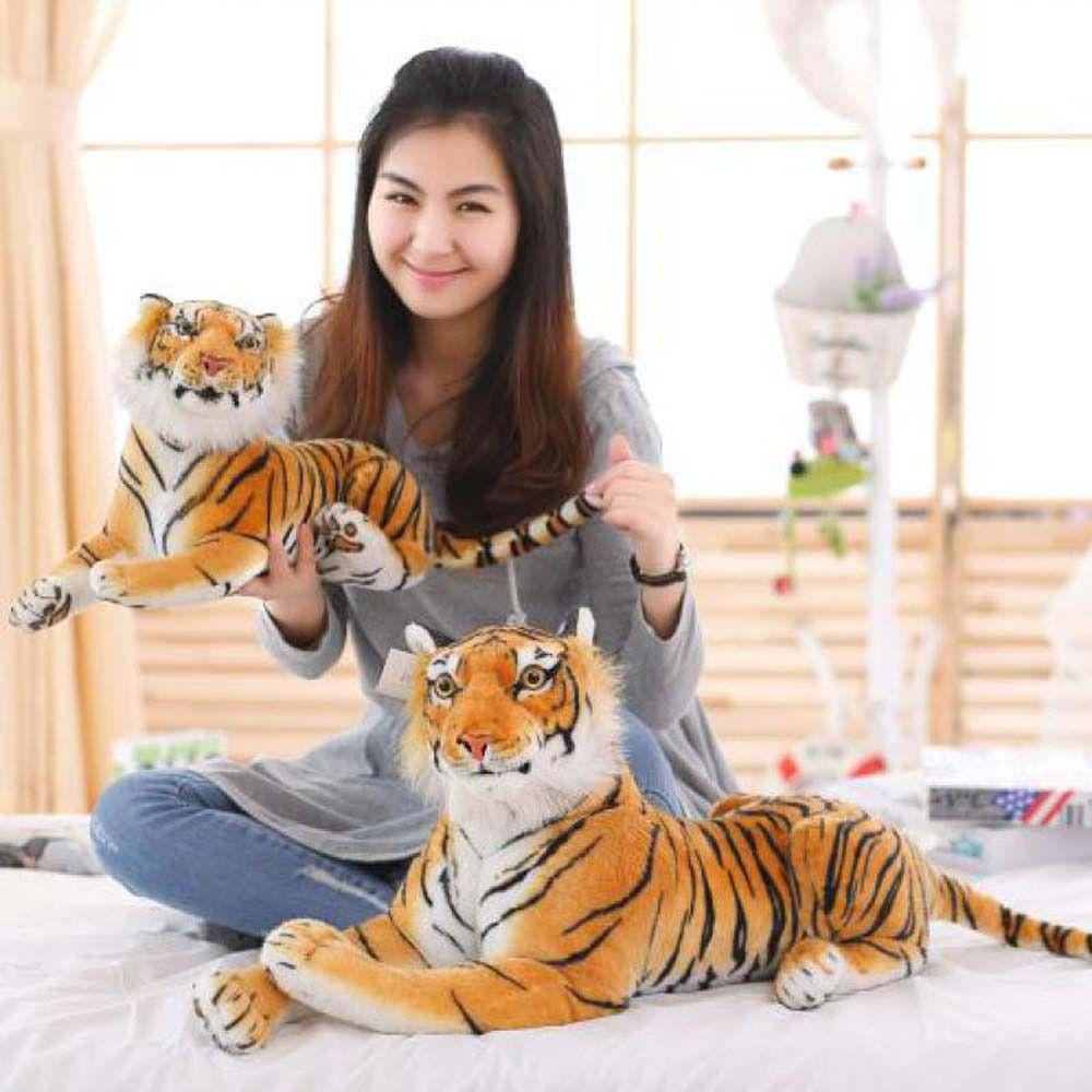 Animals Animal Dolls Jaguar Lifelike Tiger Plush Toy Plush Doll Plush Animal Toy Tiger Stuffed Toys