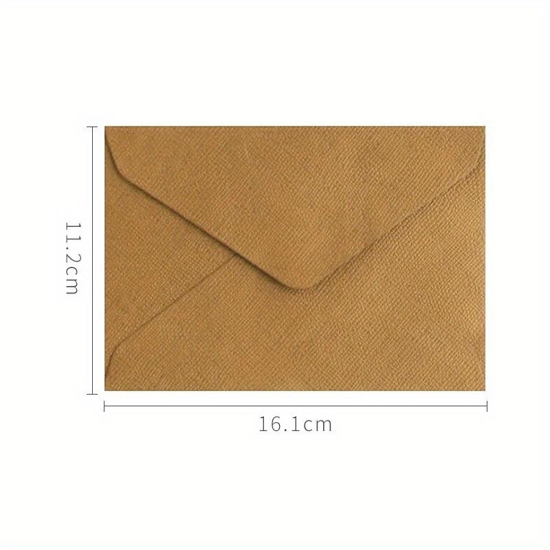 10pcs/lot Envelope for Letters Envelope for Wedding Invitation Hemp Weave Mailers
