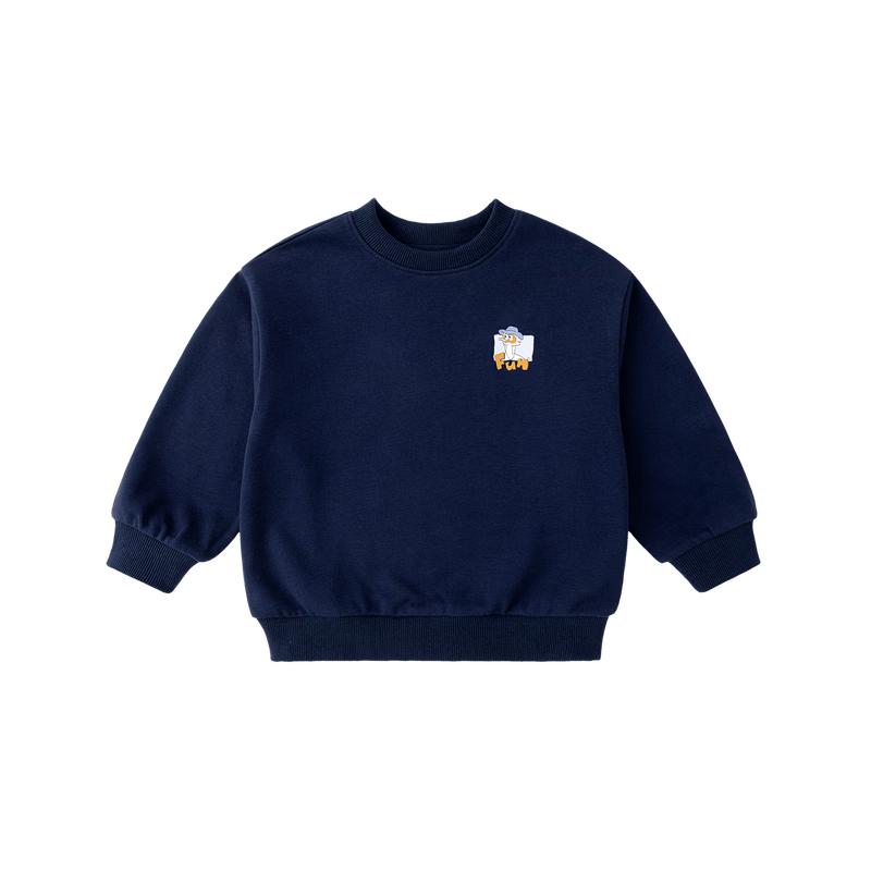 Dudu Home Kids' Cartoon Print Long-Sleeve T-Shirt