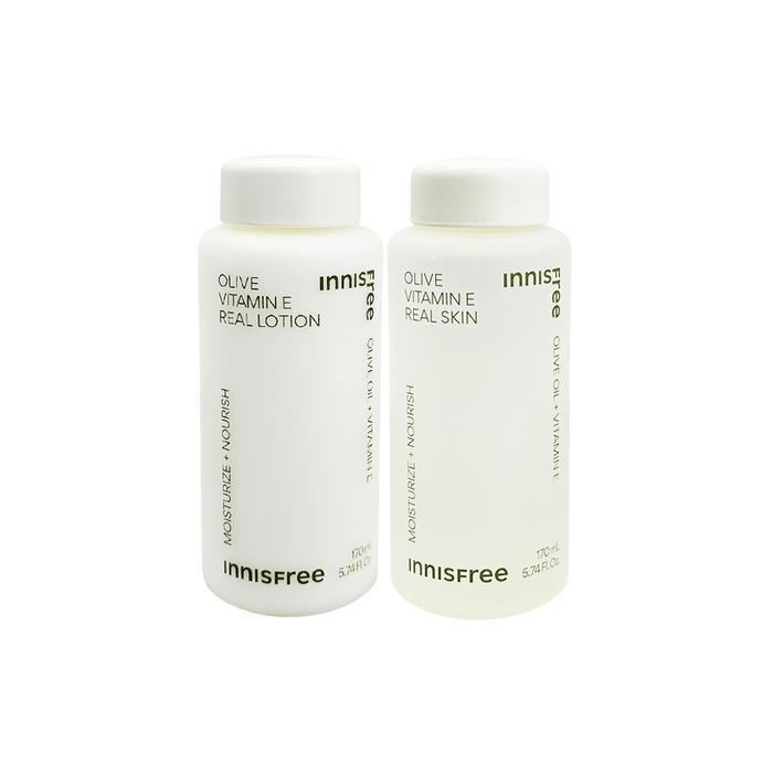 Innisfree Olive Vitamin E Real Lotion 170ml + Skin 170ml (15951009)