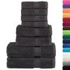 VidaXL Superior Quality Towel Set 8 Pcs, Hand Towels, Shower Towels, Bath Sheets, Towels 137537