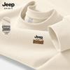 JEEP SPIRIT Men's Printed Round Neck Pullover Sweatshirt