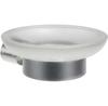 Soap Dish Ravak Fold with Handle Glass Steel Brush X07P1344