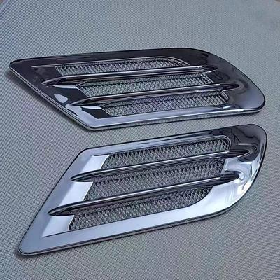 Modified Car Decorative Air Vents Simulated Air Outlets Shark Gill Side Vents Hood Decorative Air Vents and Air Outlets