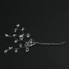 Bridal Tiara Wedding Party Crystal Flower Artificial Bouquet Craft Decoration Crystal Bud Branches