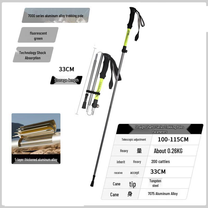 ML Outdoor Folding Aluminum Trekking Pole