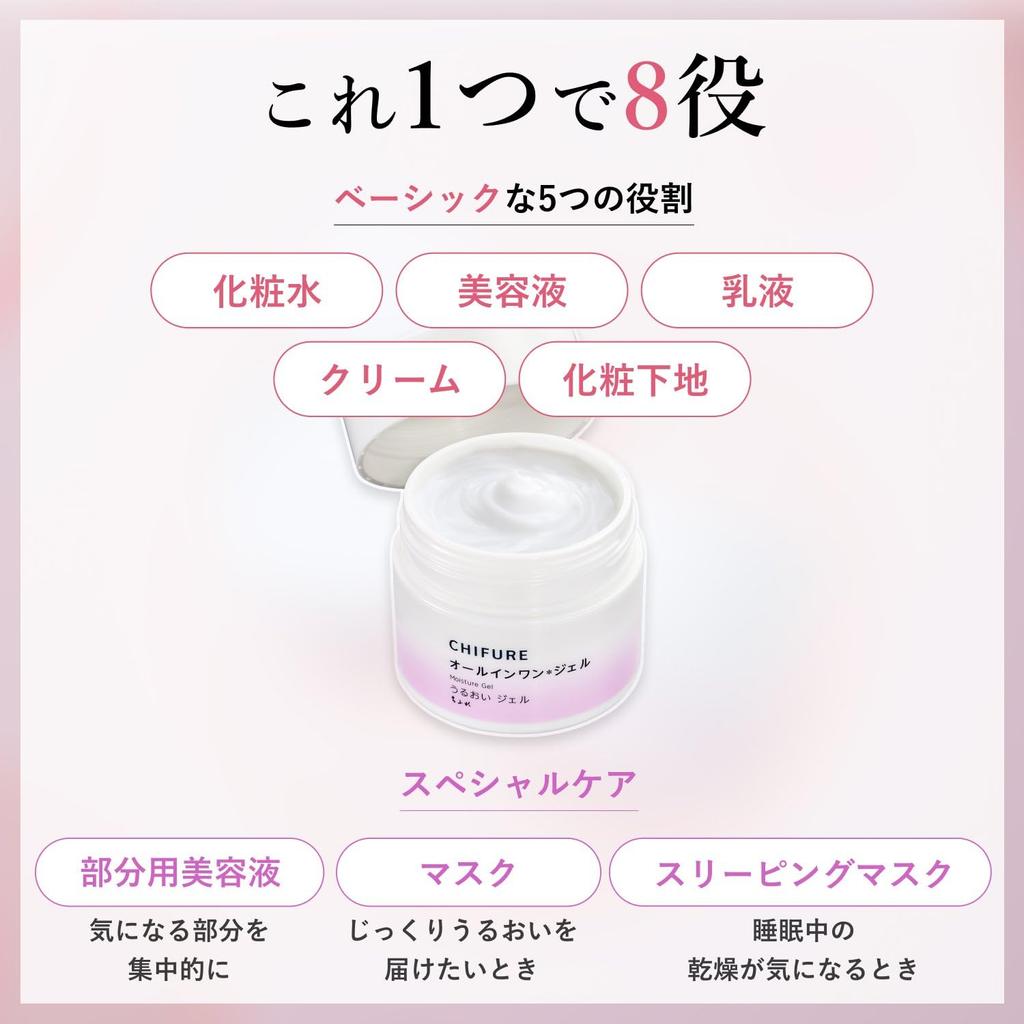 Chifure Moisturizing Gel N Large Capacity Tube Type