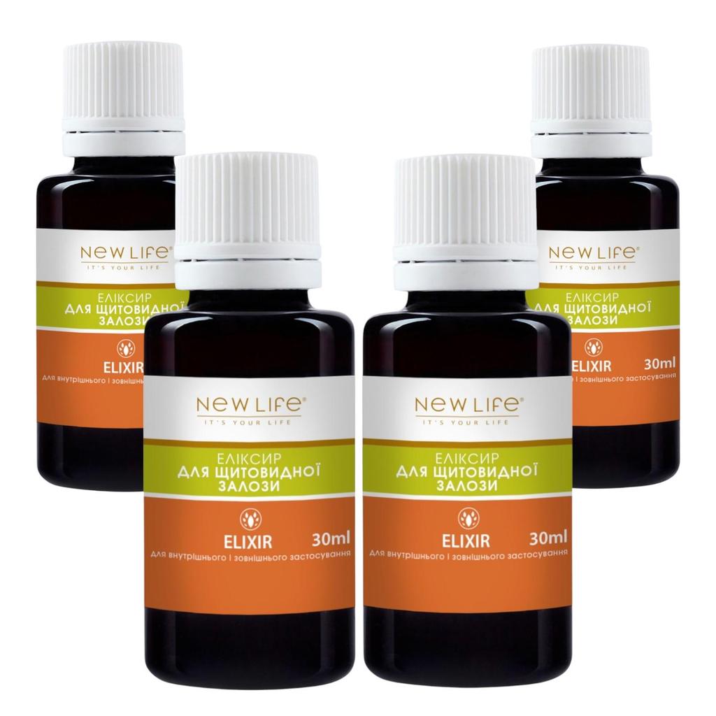 Pflanzliches Schilddrüsenelixier, Nahrungsergänzungsmittel New Life