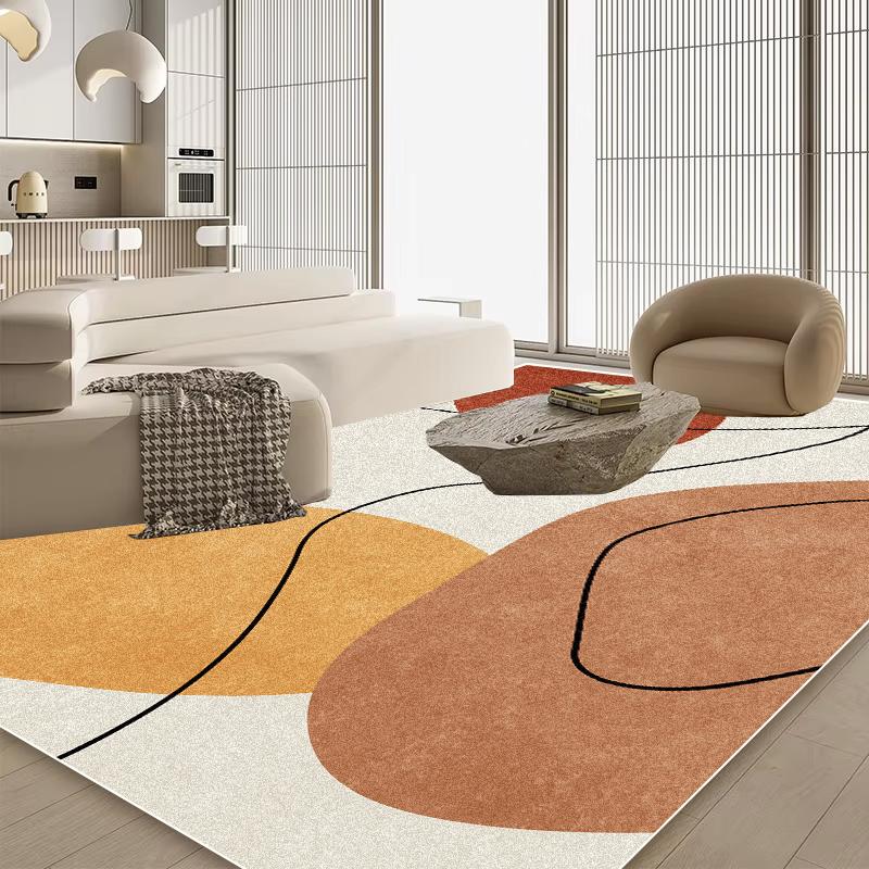 Modern Minimalist Carpet Living Room Bedroom Lounge Coffee Tables Non-slip Lint-free Rugs Home Decoration Foldable Floor Mats
