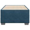 Bed Frame Blue 80x200 Cm Velvet