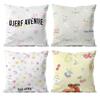 Summer Berries D-Djerf Avenue Pillow Case Anti-dustmite Pillowcase Invisible Zipper Silky Short Plush Sofa Cushion Cover