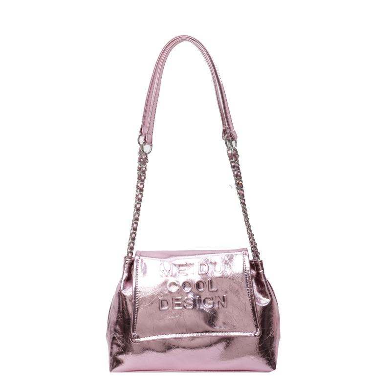 

Сумка Женская Новая Мода Маленькая Квадратная Сумка Универсальная На Плечо Сумка Мессенджер розовый