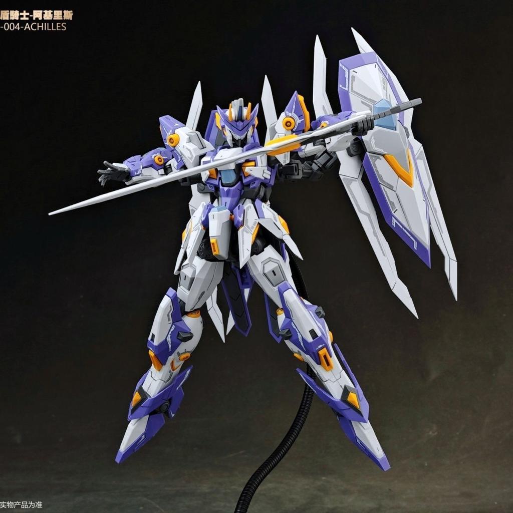 In Stock 1/144 Snaa Sc-004 Aegis Knight Achilles Action Figurine Pvc Movable Standing Model Kit Room Collection Statue Birthday
