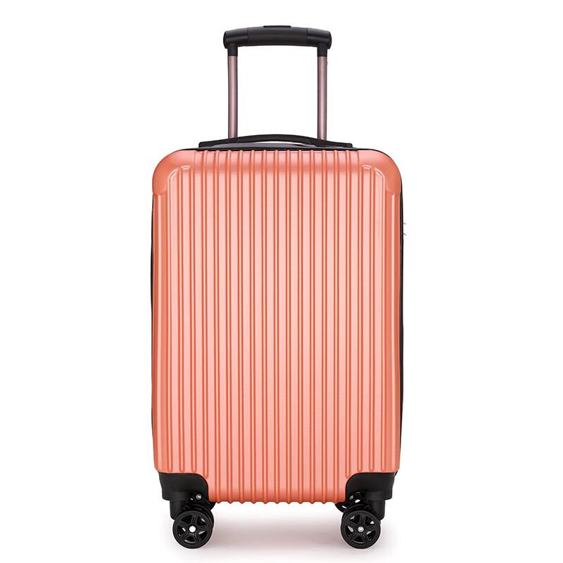 20-inch Rose Gold Hardside Carry-on Suitcase