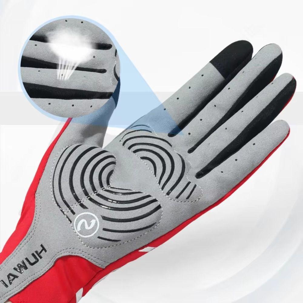 Anti-slip Cycling Gloves Windproof Bicycle Mittens Shockproof Sports Gloves Skiing